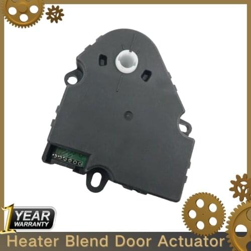 604-125 HVAC Heater Air Blend Door Actuator for 1996-2019 Cadillac DeVille Chevrolet Express 1500 GMC 604125 1572262 16209099