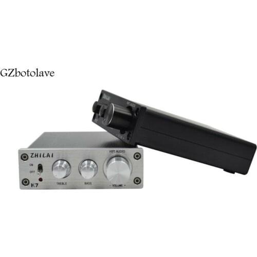 Free Shipping K7 HIFI TDA7498 T-AMP Analog Signal Digital Terble Bass Adjustment Amplifiers High Power mini amplifier
