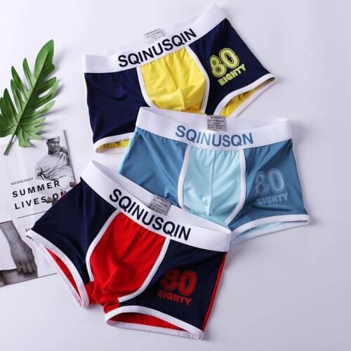 Men Boxers Shorts Underwear Men Home Underpants Printed Men Boxer Cuecas Cotton Soft Male Panties Homme Underwear Men