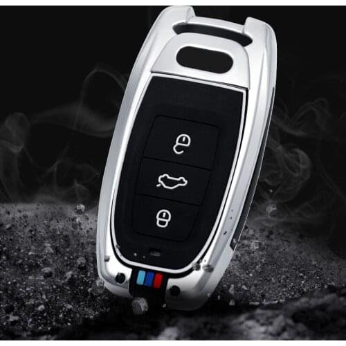 Car Key Case Cover Key Bag For Audi A3 Quattro 2013-2016 A4 S4 A5 S5 A6 S6 A7 S7 A8 S8 Allroad Q5 Accessories Car-Styling