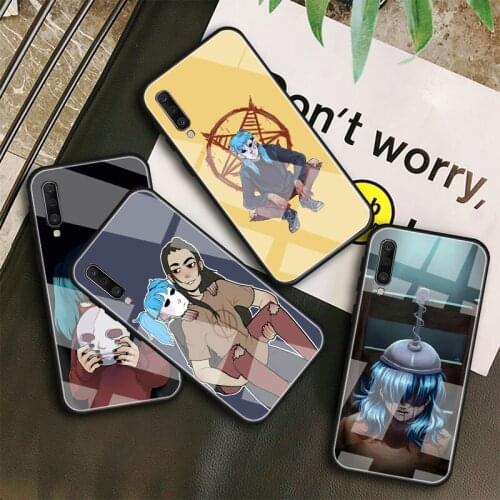 Sally Face Game Tempered Glass Case For Samsung Galaxy A10S A10E A20S A20E A30S A40 A50S A60 A70 A80 A90 A6 A7 A8 Shell