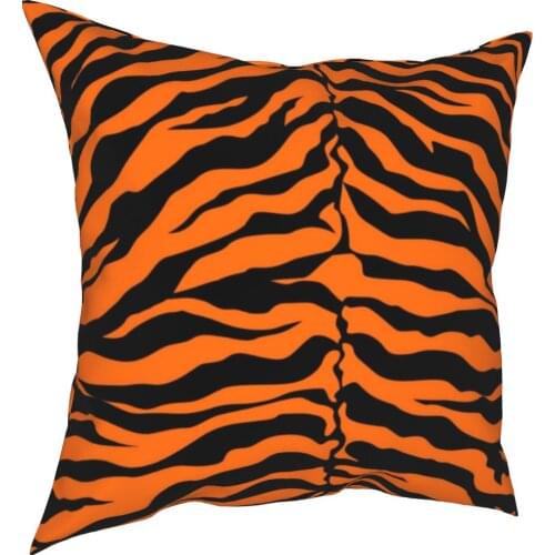 Animal Print Tiger Pattern Pillowcase Printed Polyester Cushion Cover Decor Throw Pillow Case Cover Home Drop Shipping 45X45cm