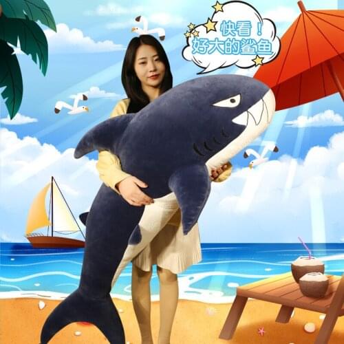 Shark Toy Big Size Funny Soft Stuffed Shark Plush Toy Pillow Appease Cushion Gift For Children
