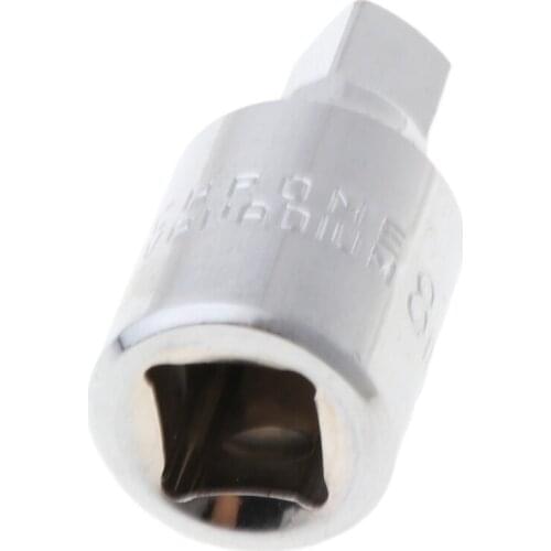 N84F 8mm Car Square Head Oil Crankcase Drain Plug Key Tool Remover Fits Auto Accessories