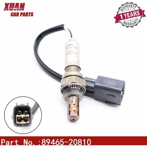 High Quality Oxygen O2 Lambda Sensor 89465-20810 8946520810 For Toyota VITZ FUN CARGO Yaris Verso COROLLA L4 1.3L