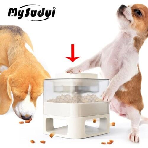 MySudui Interactive Reward Toy for Dogs Automatic Leaking Food Treat Dispenser Slow Feeder Toy Smart IQ Training Play Dog Game