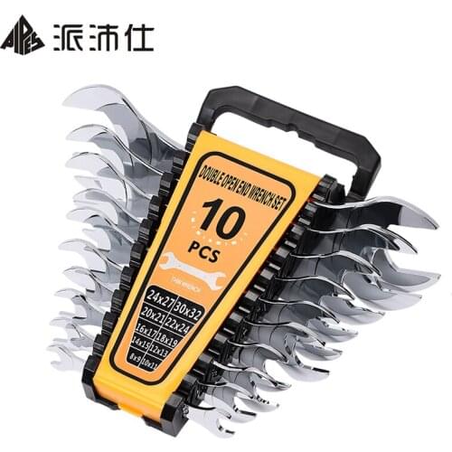 Super Thin Open End Wrench Set Metric Car Bicycle Bike Cycling Repair Hand Tool Kit Ultra Thin Double Headed Spanner Set