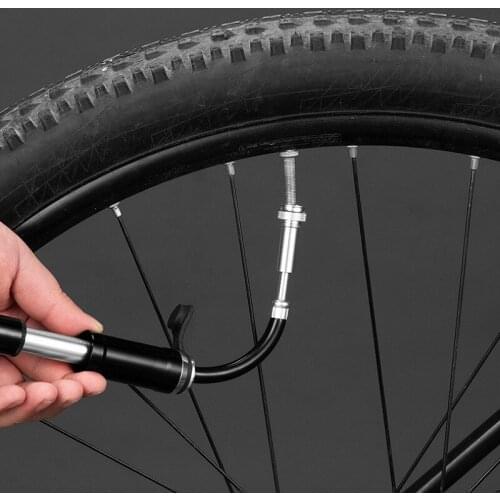 WolFAce Bicycle Pump Hand Air Pump Hose Cycling Tire Inflator Schrader Presta Valve Fork Portable Mini Pump 2020 Dropshipping