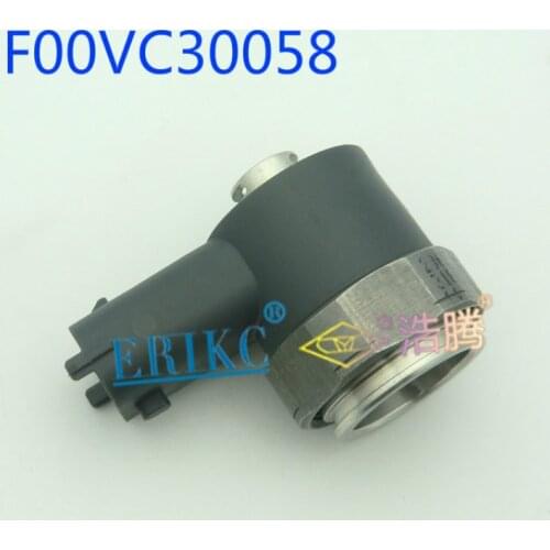ERIKC F00VC30058 Fuel Injection Solenoid Valve F00V C30 058 Injector Control Valve F 00V C30 058 for Bosch 0445110 Injector