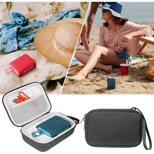 Hard EVA Carry Case Wireless Bluetooth Speaker Wires Charger Storage Bag Box Protective Cover Cases For JBL GO 3 Pouch Suitcase