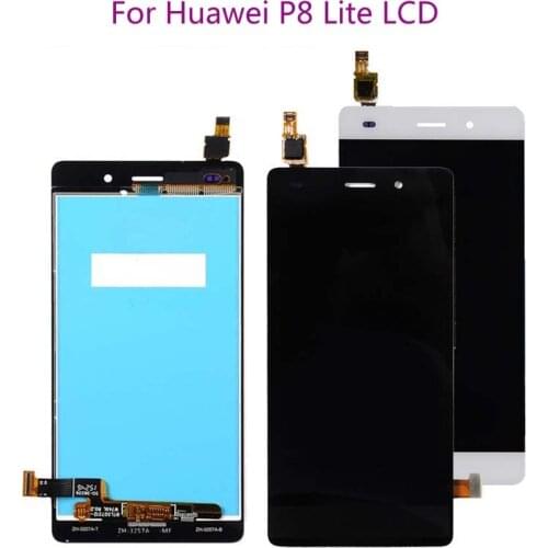 2015 LCD For Huawei P8 Lite ALE-L21 ALE-L23 ALE-L04 P LCD Display Touch Screen Digitizer Assembly Replacement P8 Lite Display