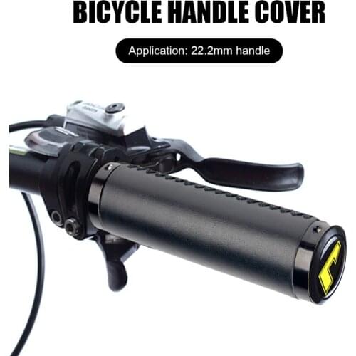 2x Bicycle Handlebar Covers Retro Soft PU Road Cycling Lock Handle Bar Grip for MTB Mountain Folding City Bike Accessories