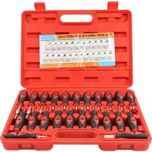23pcs Car Auto Universal Terminal Release Removal Tool Set Automotive Wiring Connector Crimp Pin Extractor for BMW Ford VW