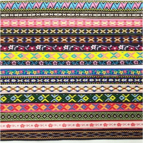 3M/Lot Handmade DIY Colorful Flower Stripe Geometry Lace Trimming,chantilly lace fabric 23 Styles HB10