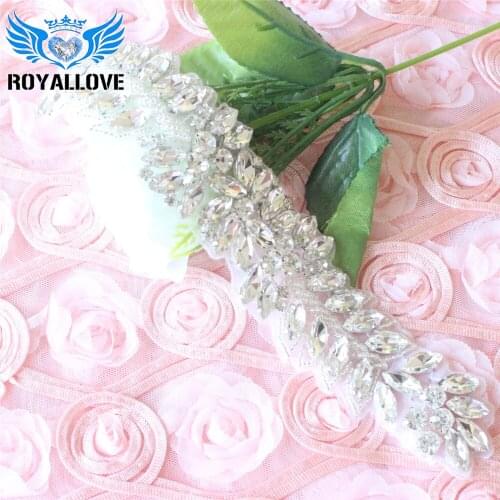 30pieces) Wholesale Custom Iron on Rhinestone Applique Handmade Glass Hotfix for Garment Dresses Headbands Bridal Garters Trim
