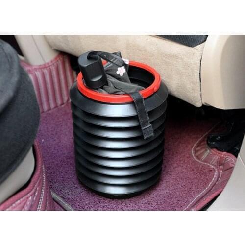 Car Foldable Trash Can Bin For Honda Brio CLARITY HR-V VEZEL Passport Pilot CR-Z NSX Ridgeline
