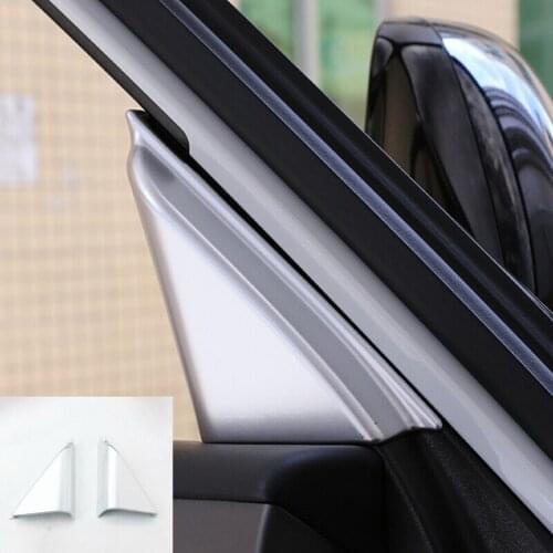 For NIssan Patrol Armada Y62 2017 2018 auto Accessories styling ABS Plastic Car interior A-pillar Speaker Horn Cover Trim 2pcs