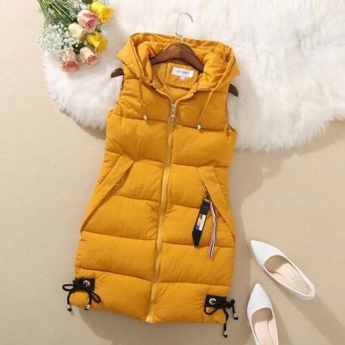 Brangdy Women's Hooded Vests