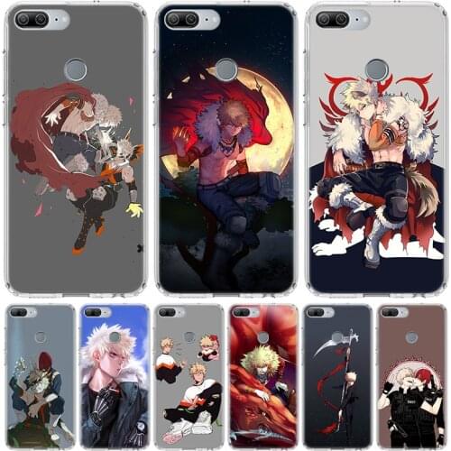 Boku no Hero Academia Phone Case for Huawei Honor 10 9 Lite Y9 Y5 Y6 Y7 2019 8X 8A 8S 7A 7X 10i 20i Pro V30 Art Coque Capa