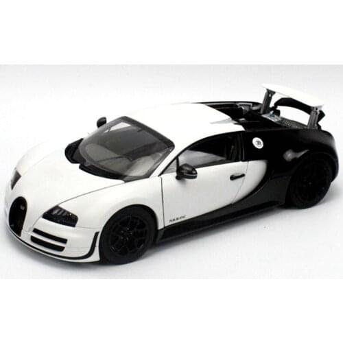 AutoArt 1:18 Bugatti Veyron Panda Black&white Simulation Model Car