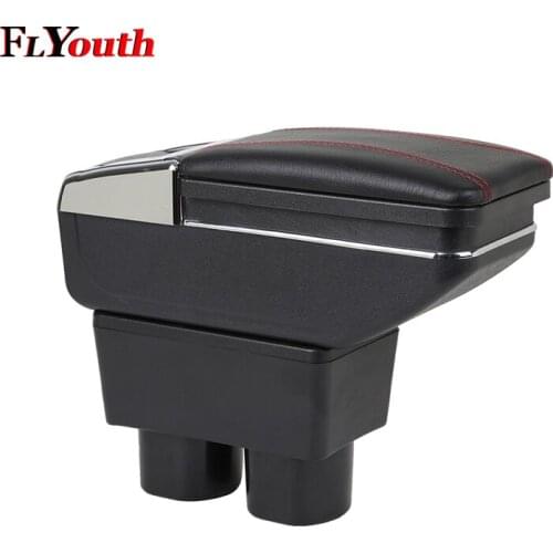 For Nissan Sentra Sylphy 2006-2016 Car Armrest Box Car-Styling Central Store Content Box With Cup Holder Interior Accessories