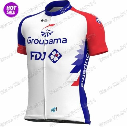 Cycling Jersey Fdj Team 2021 Mens Short Sleeve Summer Cycling Clothing Road Bike Shirt Bicycle Tops MTB Wear Uniform Maillot