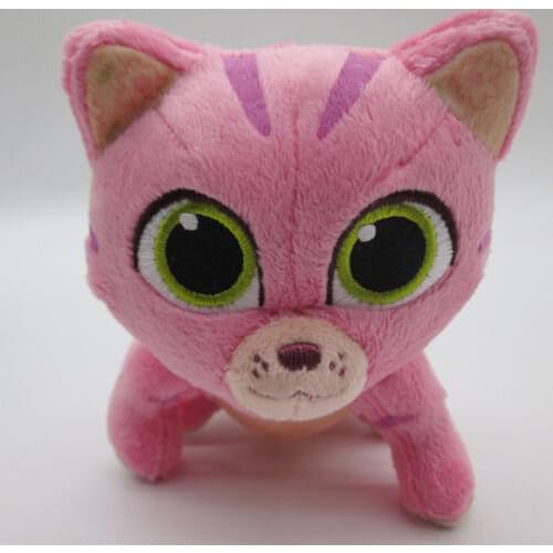 New Disney Jr Doc McStuffins* WHISPERS Kitten Cat Pink 7" PET VET PLUSH Doll Toy