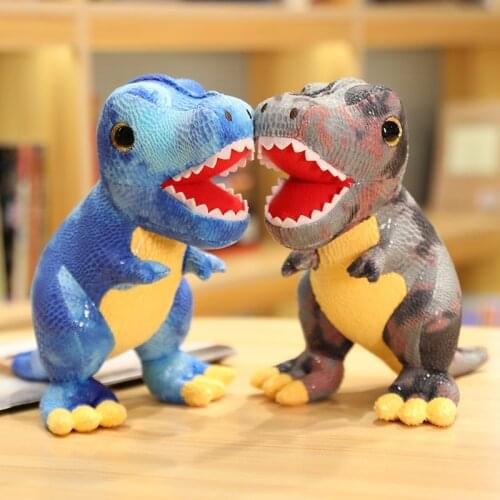 1pc 15/20/26CM Simulation Cute Dinosaur Plush Toys Lovely Animal Tyrannosaurus Dolls Stuffed Soft Toys for Kids Boys Xmas Gift