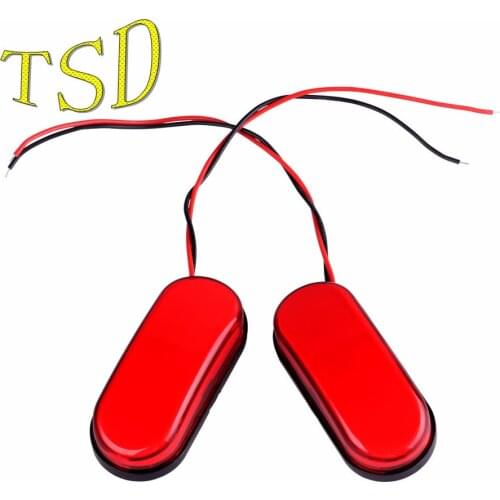 Trailer Indicator Light Side Lamp Small Rear Tail Signal Lighting IP65 10pcs 12V LED Lorry Side Marker Identification Lamp