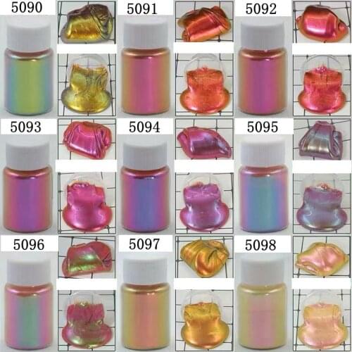 Intense Colorshift Chameleon Pigment Mermaid Powder For Eyeshadow,Body,Nail Art,Resin Craft,Mud 400um