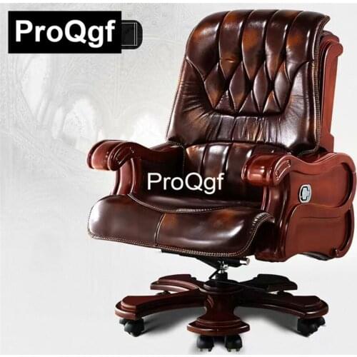 Kfsee 1Pcs A Set Prodgf Leather Castle Living Room Boss Office Chair