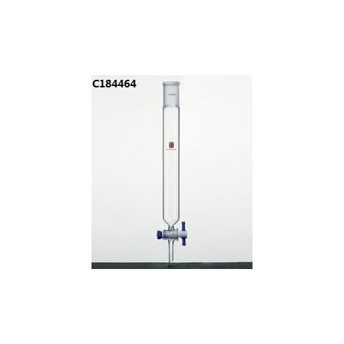 C184464 Chromatography Column, Column O.D.:46mm, Column I.D.:40.0, Effective Length inch:457mm, Joint:24/40, Stopcock Bore:2mm