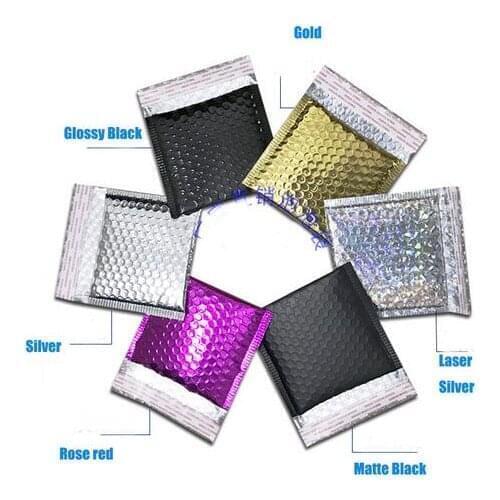 30Pcs 15x13cm Bubble Envelopes Bags Waterproof Mailers Padded Shipping Envelope With Bubble Foam Mailing Bag Business Supplies