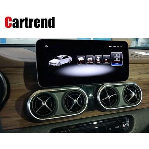 Dashboard multimedia X class X200 round corner NTG5 screen X250 anti-glare 4g ram display X350 car navigation monitor HD 1920