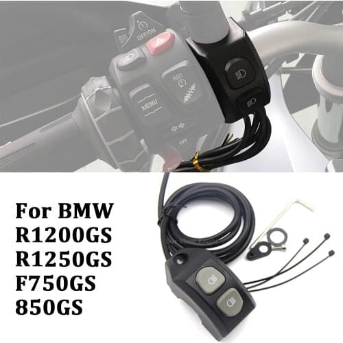 Motorcycle Handle Fog Light Switch Control smart relay For BMW R1200GS R 1200 GS R1250GS F850GS F750GS ADV Adventure LC