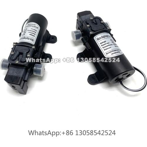 Booster Diaphragm Self Priming Water Pump for Garden Misting Cooling System, AC/DC Adapter Power Supply