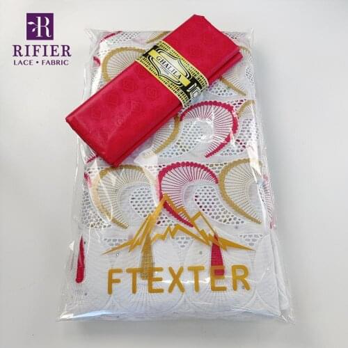 Rhinestones And Embroidery Dry Lace 2020 Unique Design Bazin Riche Fabric For Indian Women Special Occasion Dress Lace Materials