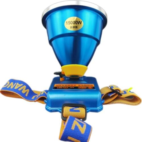 Led headlight glare rechargeable lamp fishing lights integrally bright flashlight head mounted over night fishing hernia