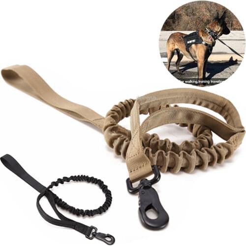 Military Dog Rope Training Hunting Shooting Paintball Pet Sling Tactical Equipment Airsoft Adjustable Combat Cs Wargame Slings
