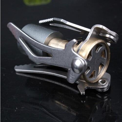 Outdoor Gas Stove Camping Gas Burner Portable Mini Titanium Stove Survival Furnace Pocket Picnic Gas Cooker 3000W