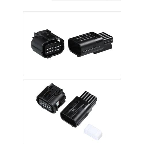 50 Set 10 Pin 12380 6189-1134 6188-0696 Waterproof Automotive Socket Distance Sensor Connector For Toyota 90980-12380