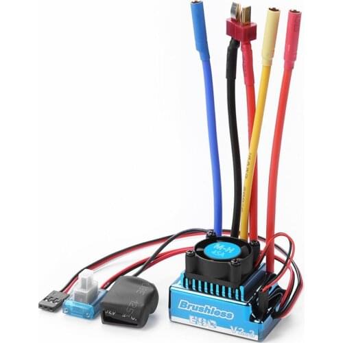 Waterproof Brushless ESC Electric Speed Controller Dust-proof For 1/8 1/10 1/12 RC Car Crawler RC Boat Part