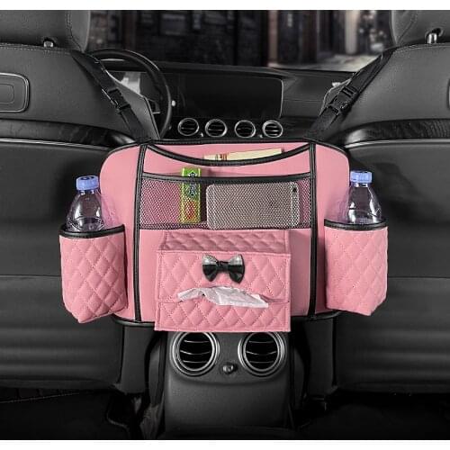 High Quality Multifunctional Storage Bag In-car Garbage Bag Goddess Universal Car Seat Back Storage Box