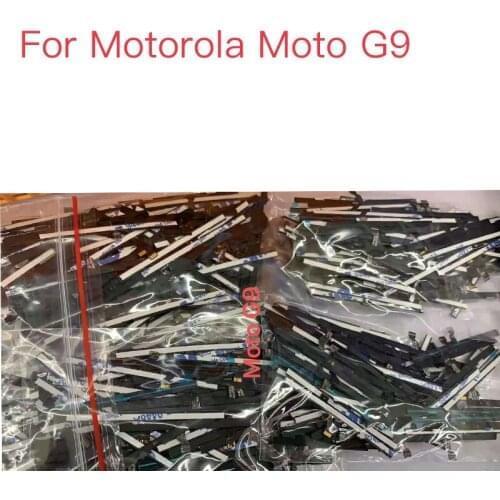 1PCS For Motorola Moto G9 Power Volume Button Flex Cable Side Key Switch ON OFF Control Button Repair Parts