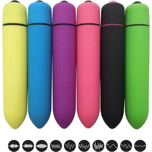 10 Speeds Bullet Vibrator Sex Products Adult Vibrating Clitoris Stimulator Multi-color Optional Portable Sex Toys for Women
