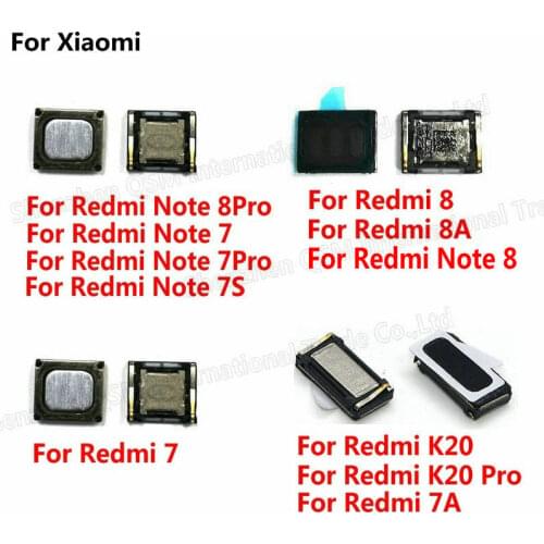 2PCS New Built-in Earphone Earpiece Top Ear Speaker For XiaoMi Redmi K20 Pro Note 8 7 Pro 7S 8A 7A