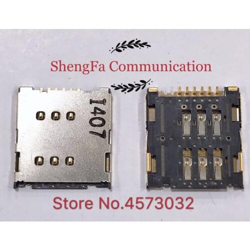 2pcs/Original for Coolpad 8750 5950 5891 8198T 9910 SIM Card Slot Holder SIM Card Connector