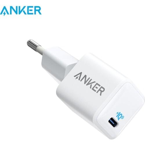 Anker Nano iPhone Charger, 20W PIQ 3.0 Durable Compact Fast Charger, PowerPort III USB-C Charger for iPhone 12 series