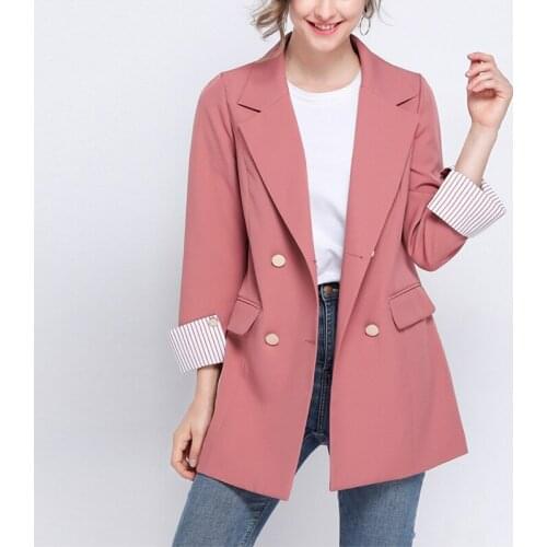 Женские длинные пиджаки ANRAEQI China At AliExpress