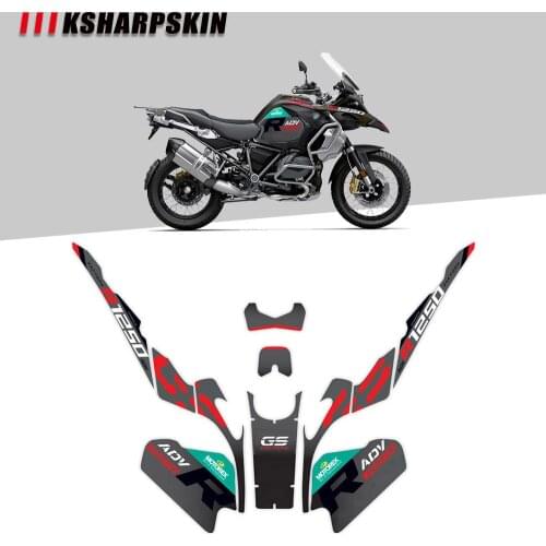 Motorcycle scratch-resistant sticker protection body reflective decal decorative film for BMW R1250GS ADV 2019 r1250gs adventure